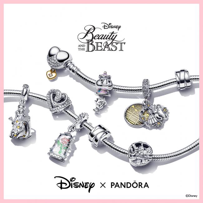 SOYEZ NOTRE INVITÉ : Pandora a sorti une nouvelle collection Disney's Beauty and the Beast.  Crédit photo : Pandora