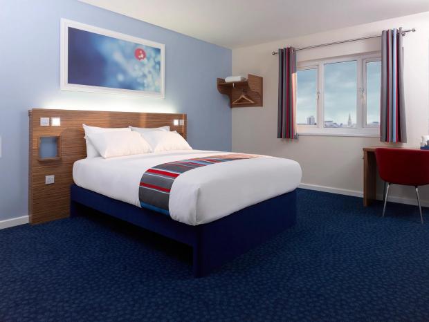 Times Series: Travelodge room. Credit: Travelodge Media Centre