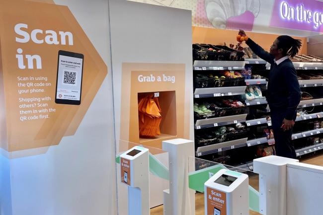 Sainsbury's has opened a checkout-free store in central London