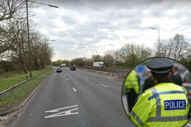 The crash occurred on the A1 Barnet by-pass (google street view)