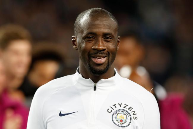Yaya Toure is working with Tottenham's academy this week as he builds towards his coaching badges