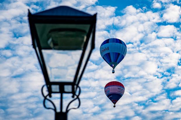 Times Series: Why not choose an experience gift such as a hot air balloon ride. Picture: PA