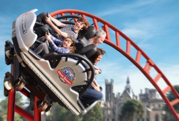 Times Series: For thrill seekers, tickets to Alton Towers makes a great gift. Picture: Alton Towers