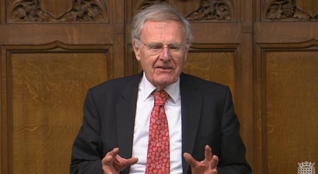 Times Series: Conservative former minister, Sir Christopher Chope. Picture: PA