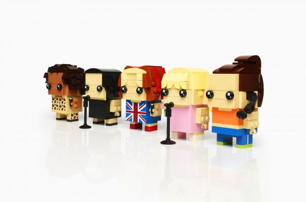 Série Times : Hommage aux Spice Girls LEGO.  Crédit : Rankin/ LEGO