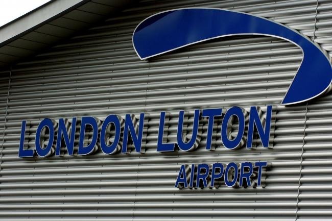 London Luton Airport. Credit: PA
