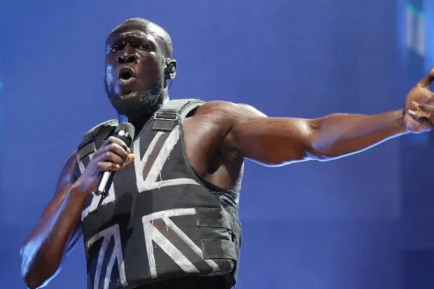 Times Series: Stormzy on stage at Glastonbury (Aaron Chown/PA)