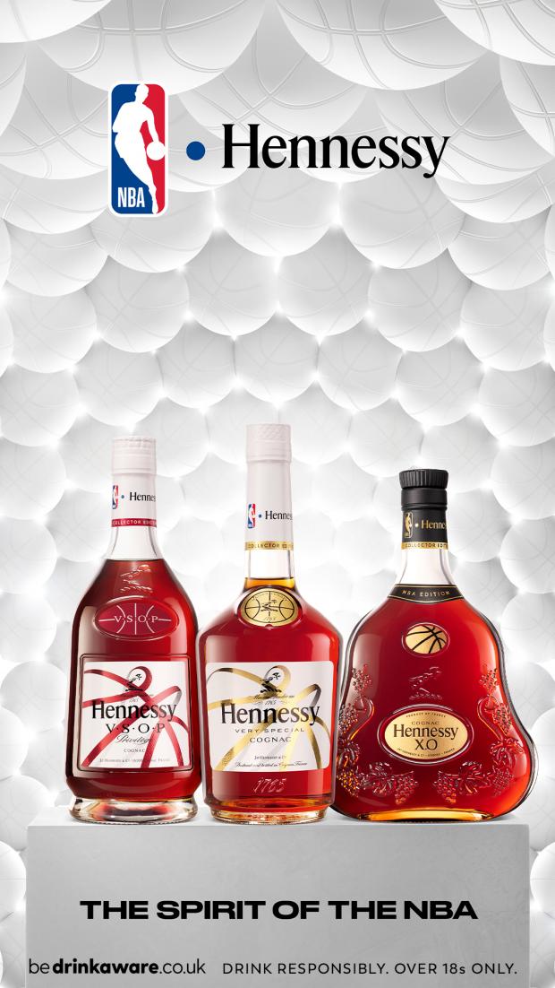 Times Series: Hennessy v.s. NBA limited collector's edition. Credit: The Bottle Club