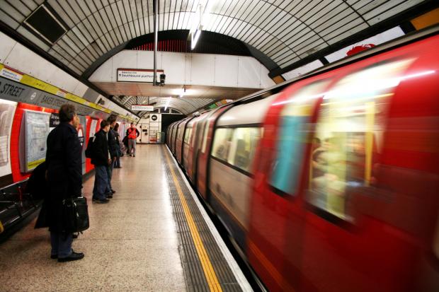 Times Series: Check the tube service this weekend. (PA)