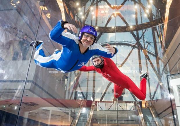 Times Series: iFLY Indoor Skydiving for Two People. Credit: Buyagift