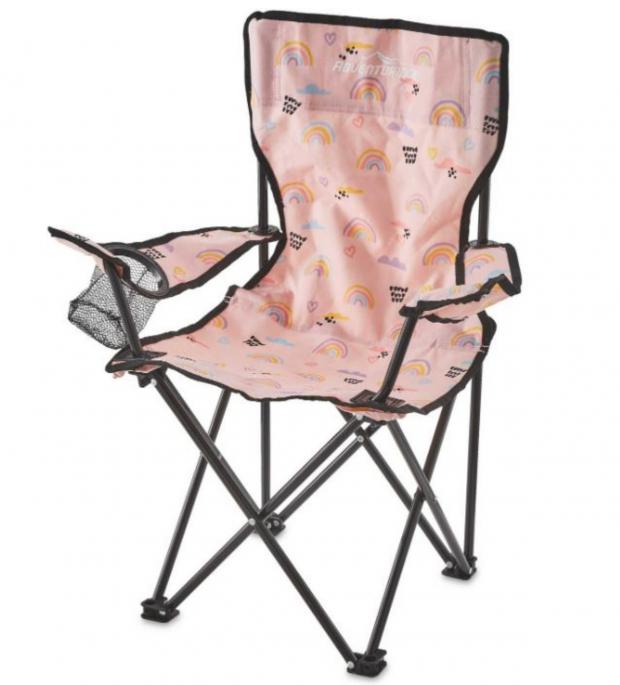 Times Series: Children’s Rainbow Camping Chair (Aldi)