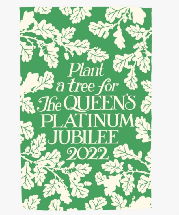 Times Series: Jubilee Tree Planting Tea Towel (Emma Bridgewater)