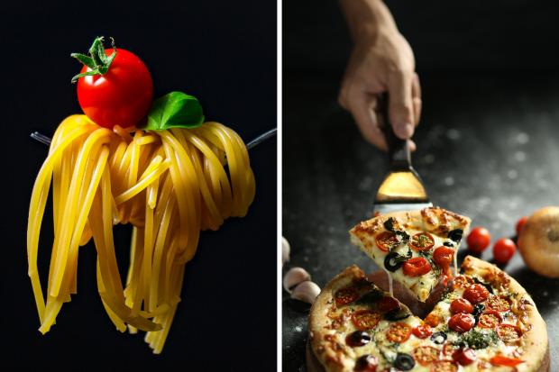 Times Series: Italian-inspired pasta and pizza. Credit: Canva