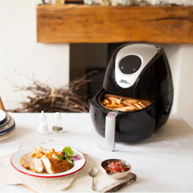 Times Series: Currys POWER AIRFRYER XL Health Fryer - 3.2 Litres, Black. Credit: Currys