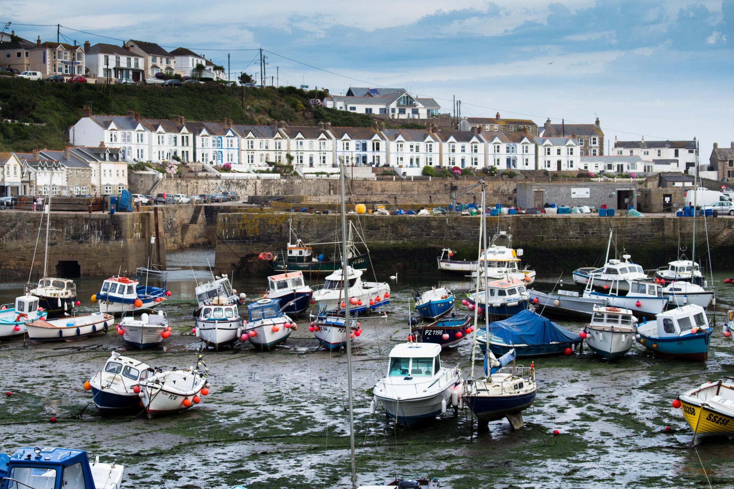 Porthleven - in the winter up to 90 per cent of lights go out as the houses are second homes. Photo: Pixabay