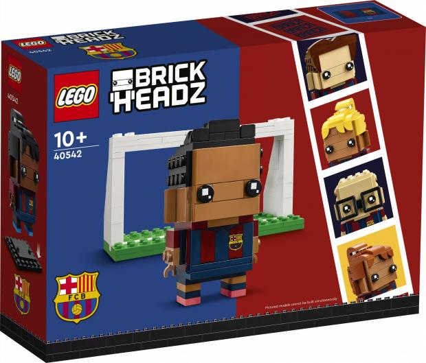Times Series: LEGO® BrickHeadz™ FC Barcelona Go Brick Me. Credit: LEGO