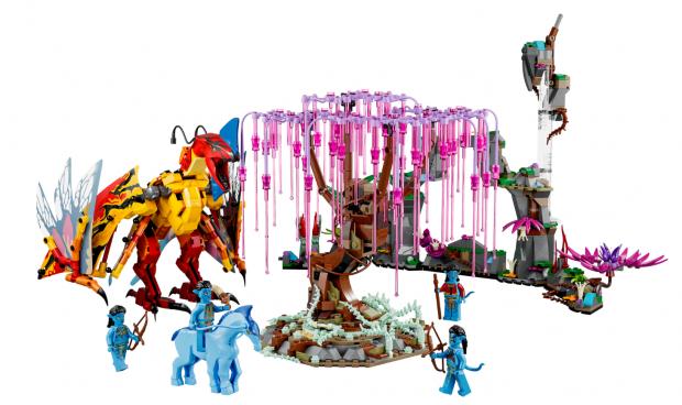 Times Series: LEGO® Avatar Toruk Makto & Tree of Souls. Credit: LEGO