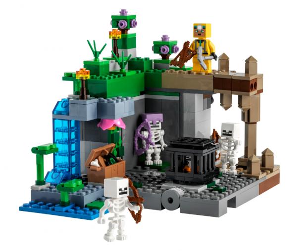 Times Series: LEGO® Minecraft® The Skeleton Dungeon. Credit: LEGO