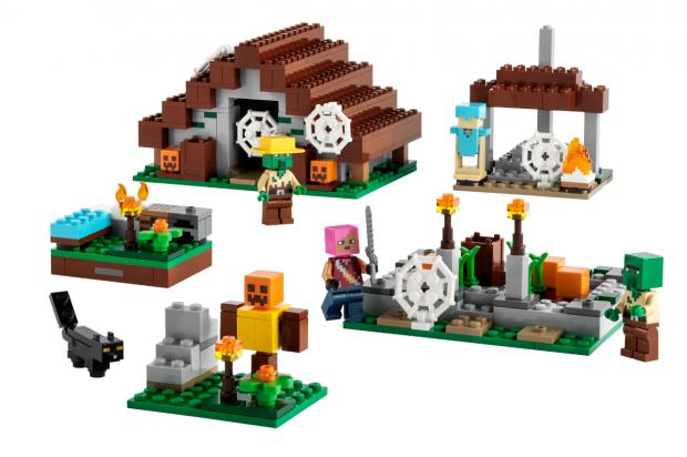 Times Series: LEGO® Minecraft® The Abandoned Village. Credit: LEGO
