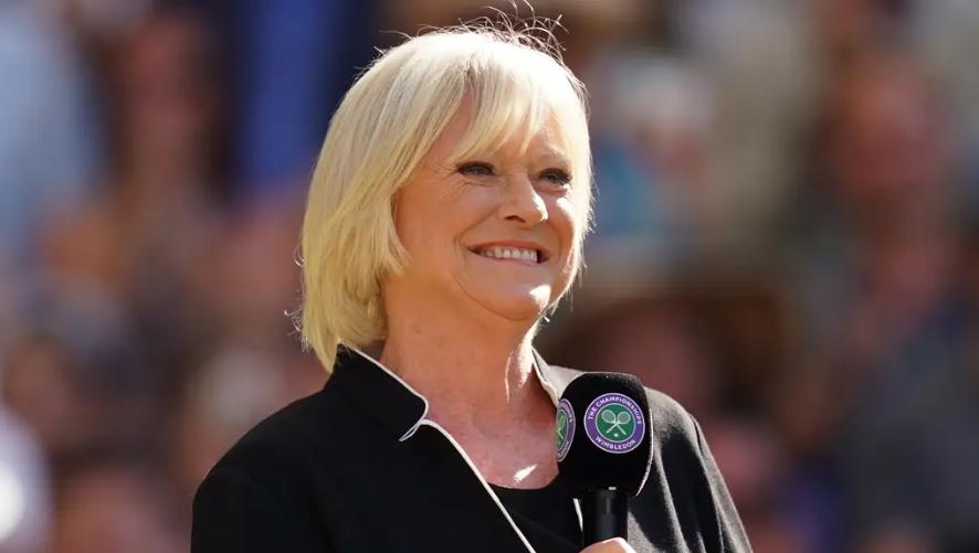 Sue Barker révèle accidentellement le remplacement de la couverture de BBC Wimbledon