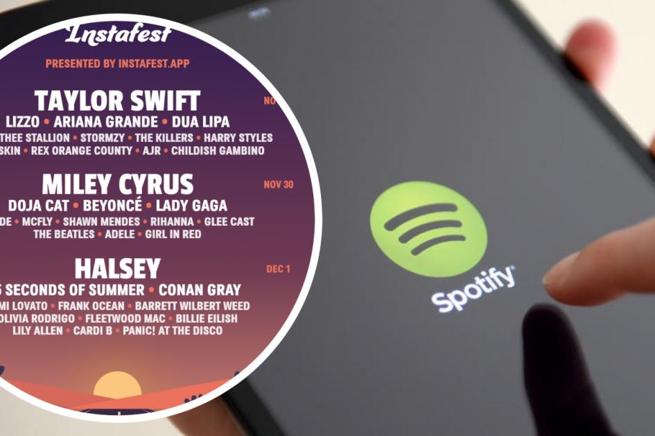 Spotify Instafest : comment voir la programmation de votre festival de rêve