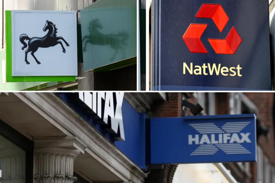 The NatWest, Lloyds and Halifax banks in London closing down