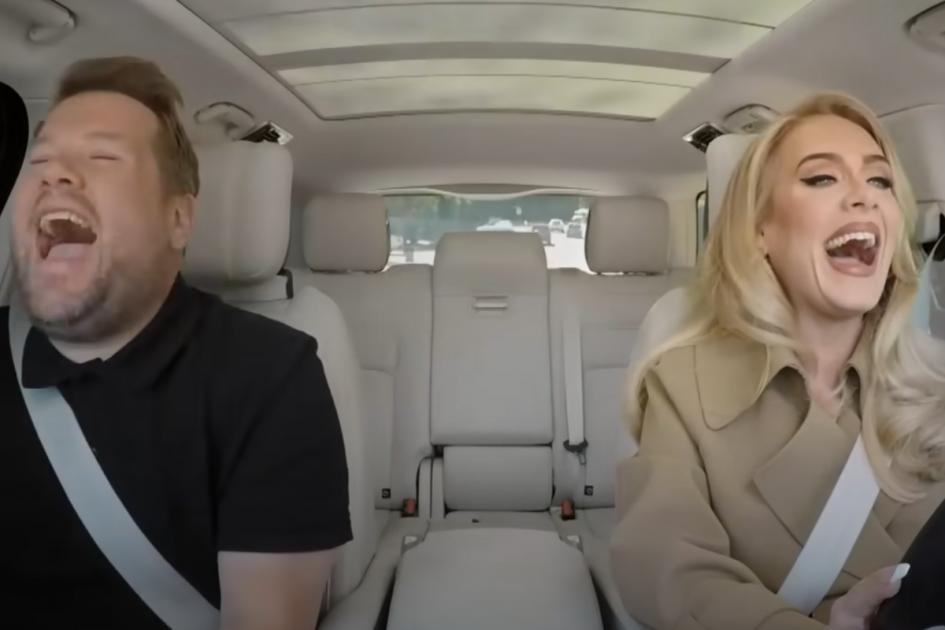 Adele begleitet James Corden zum letzten Carpool Karaoke