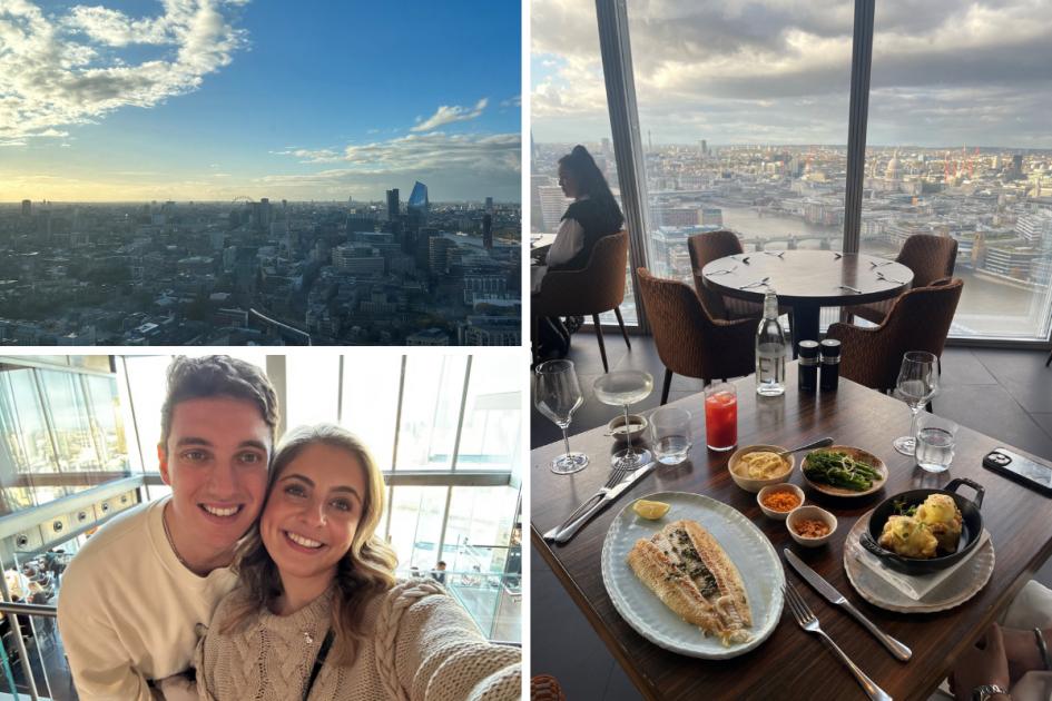 The Shard Oblix West London brunch: Epic food and views