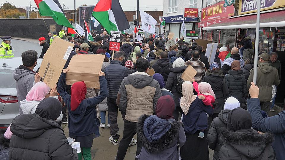 Pro-Palestine protests held over Harrow MPs' stance on Gaza ceasefire