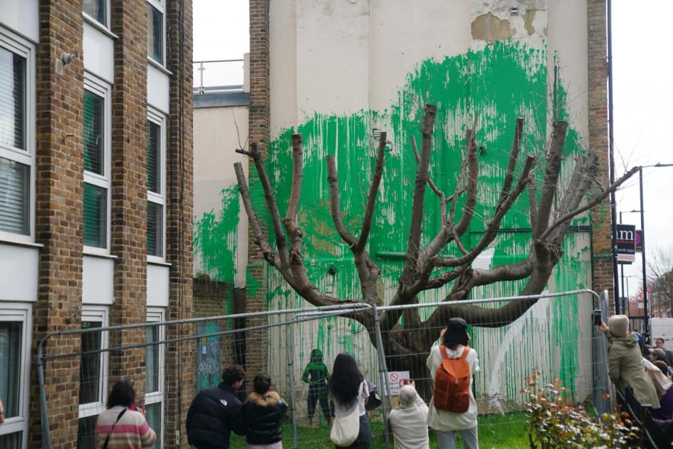 Videoüberwachung soll in der Nähe des Banksys-Baum-Wandgemäldes im Finsbury Park installiert werden