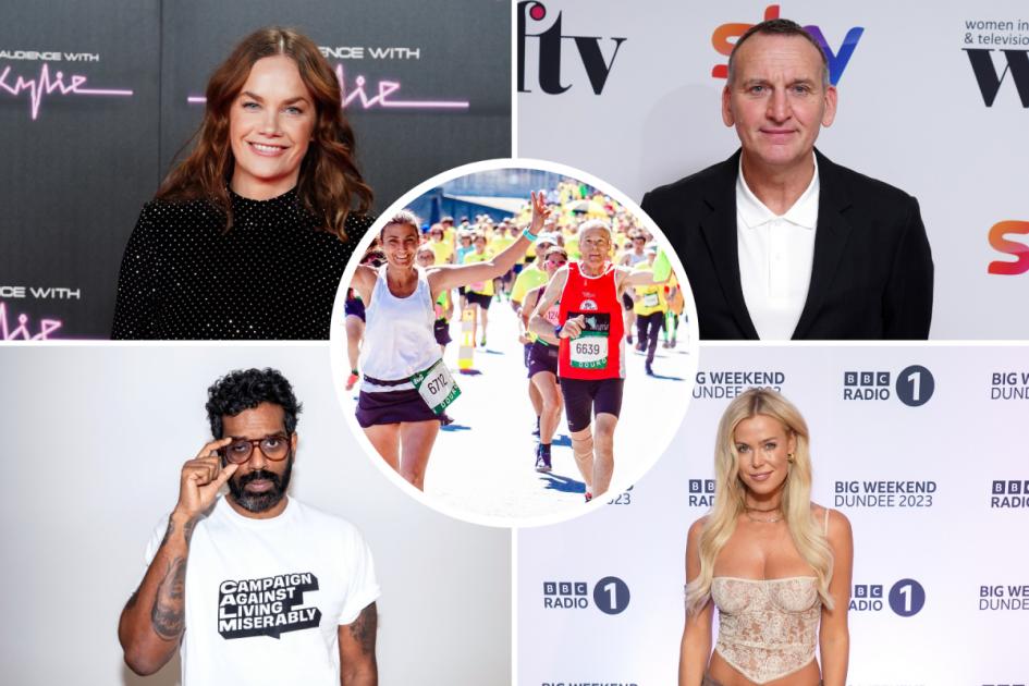 Die Prominenten, die 2024 den London-Marathon laufen