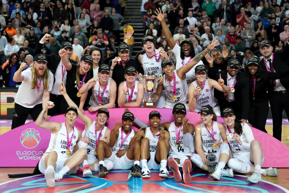 Lions women make history with EuroCup title