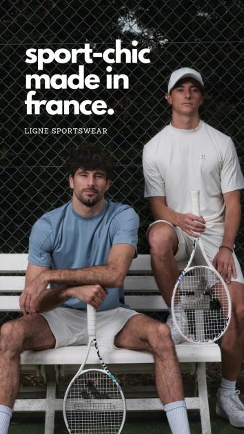 Vêtements de tennis Ligne Sportswear : redéfinir l’éco-luxe sur le terrain