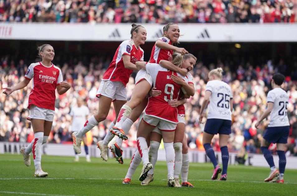 Arsenal : 11 matches de football féminin prévus pour Emirates