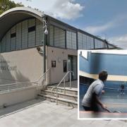 Middlesex University’s Real Tennis Club is fighting the planned closure of its court. Photo: Joe Quiruga