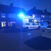 Police were called to an East Barnet house after a possible World War II bomb was found.