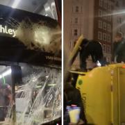 A North Finchley bus was damaged in a crash with an ambulance at the junction between Baker Street and Marylebone Road