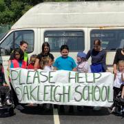 Children at Oakleigh School appeal for help to replace their ageing minibus facing ULEZ ban
