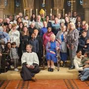 Parishioners celebrate with Bishop of London 30 years of St John's community centre