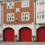 Hendon fire station today in The Boroughs