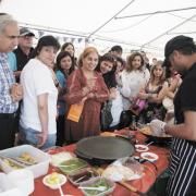 The fourth annual Vegetarian Food Festival is at the Sadhu Vaswani Centre