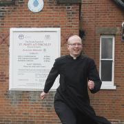 Rev Philip Davison prepares for Olympic run