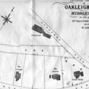 Ambitious: an 1888 plan of the new development at Oakleigh Park showing the new Atheneum Institute which included a grand hall and croquet lawns. Sadly four years later the buildings were being used as factories