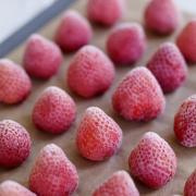 How to freeze strawberries ‘open frozen’ by Justine Pattison