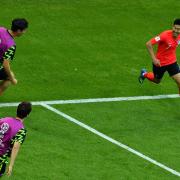 Heung Min Son scored a late goal to knock Germany out of the World Cup. Picture: Action Images.