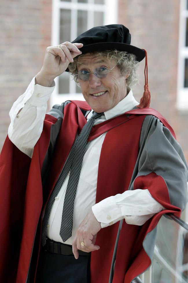 The Who star given honorary degree