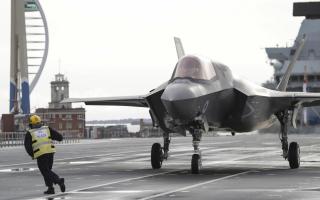 Pilot has to eject as British F35 jet crashes into Mediterranean