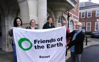 Members of Friends of the Earth welcome Barnet Council's plans to tackle climate change