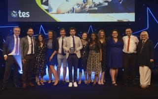 The Totteridge Academy won the TES 'secondary school of the year' award 2023