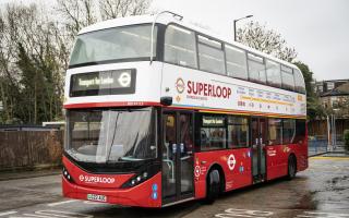 Superloop SL10 bus serving Harrow to North Finchley